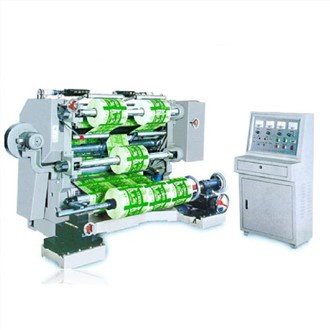 Masina de taiere si rebobinat verticala